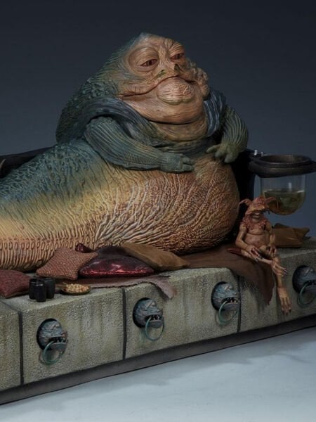 Star Wars:  Return of the Jedi - Jabba the Hutt and Throne Deluxe 1/6 Scale Koleksiyon Figür Seti
