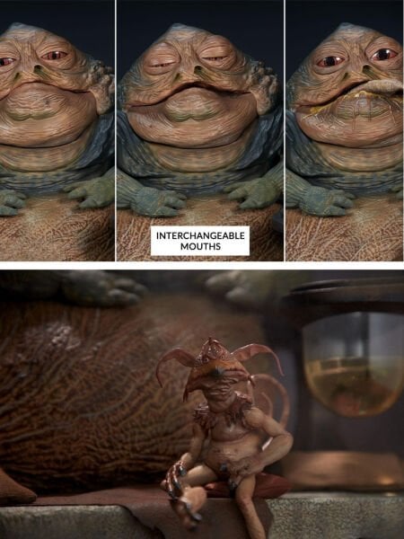 Star Wars:  Return of the Jedi - Jabba the Hutt and Throne Deluxe 1/6 Scale Koleksiyon Figür Seti