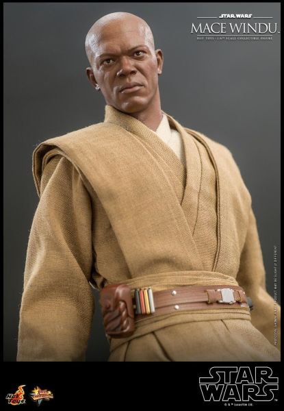 Star Wars: Attack of the Clones - Mace Windu 1/6 Scale Koleksiyon Figürü