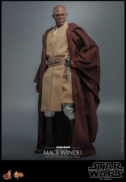 Star Wars: Attack of the Clones - Mace Windu 1/6 Scale Koleksiyon Figürü