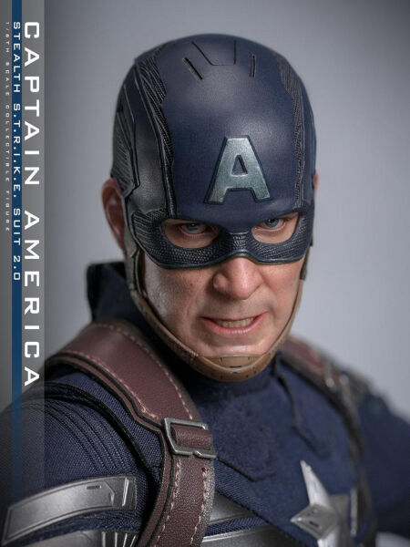 Captain America: The Winter Soldier - Captain America (Stealth S.T.R.I.K.E. Suit) 2.0 1/6 Scale Koleksiyon Figürü
