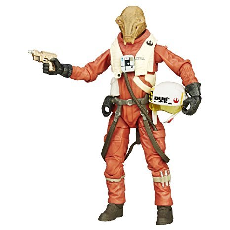 Star Wars: The Force Awakens - Black Series X-Wing Pilot Asty