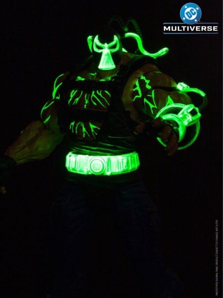 DC Multiverse - Bane (Glow in the Dark Edition) Gold Label Mega Figür