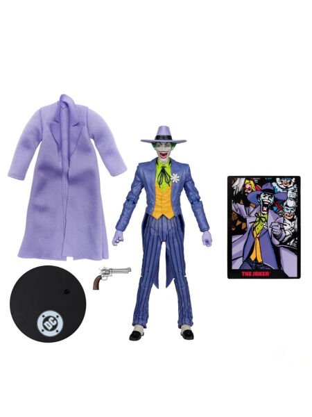 DC Comics - The Joker (Crisis on Infinite Earths) Aksiyon Figürü, Özel Çizgi Roman Dahil