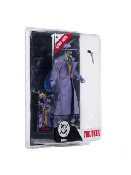 DC Comics - The Joker (Crisis on Infinite Earths) Aksiyon Figürü, Özel Çizgi Roman Dahil