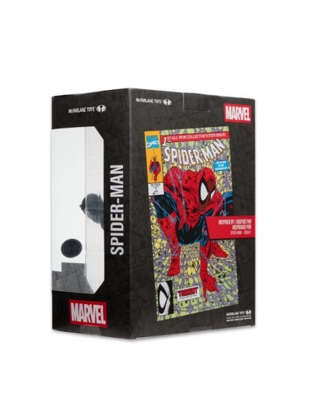 Marvel Comics - Spider-Man Black Suit (Spider-Man#1) Platinum Edition 1/6 Scale Heykel , Özel Çizgi Roman Dahil
