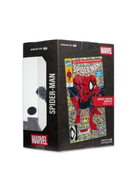 Marvel Comics - Spider-Man Black Suit (Spider-Man#1) Platinum Edition 1/6 Scale Heykel , Özel Çizgi Roman Dahil