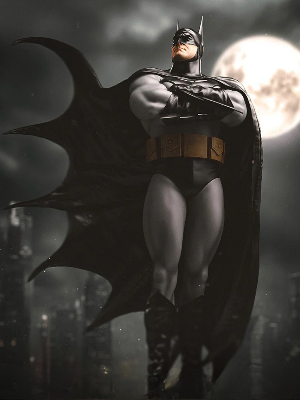 DC Trinity - Batman Legacy Replica 1/4 Limited Edition Heykel