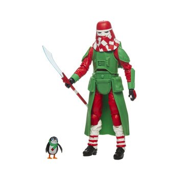 Star Wars The Black Series Snowtrooper (Holiday Edition) and Porg Exclusive