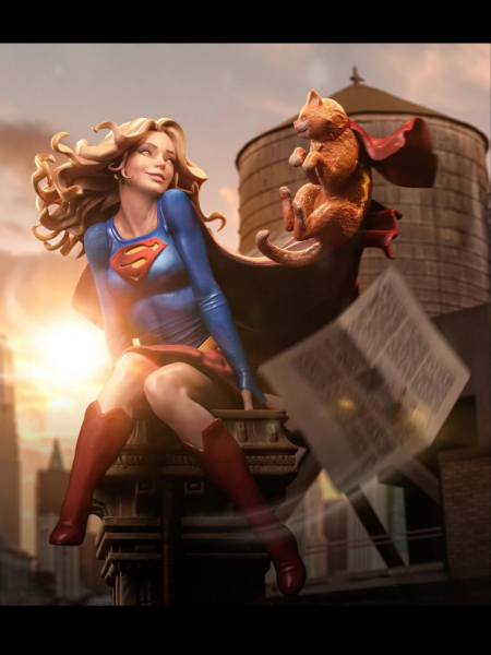 DC Comics - Supergirl Series #8 1/10 Art Scale Limited Edition Heykel