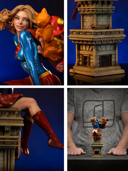 DC Comics - Supergirl Series #8 1/10 Art Scale Limited Edition Heykel