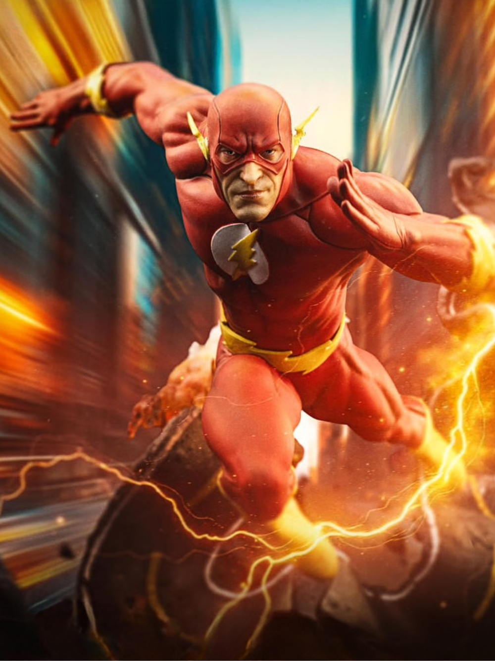 DC Comics - Flash Unleashed 1/10 Art Scale Limited Edition Heykel