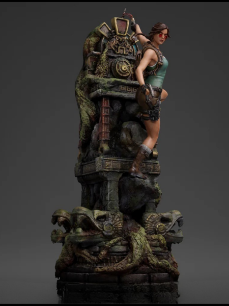 Tomb Raider - Lara Croft Deluxe  1/10 Art Scale Limited Edition Heykel