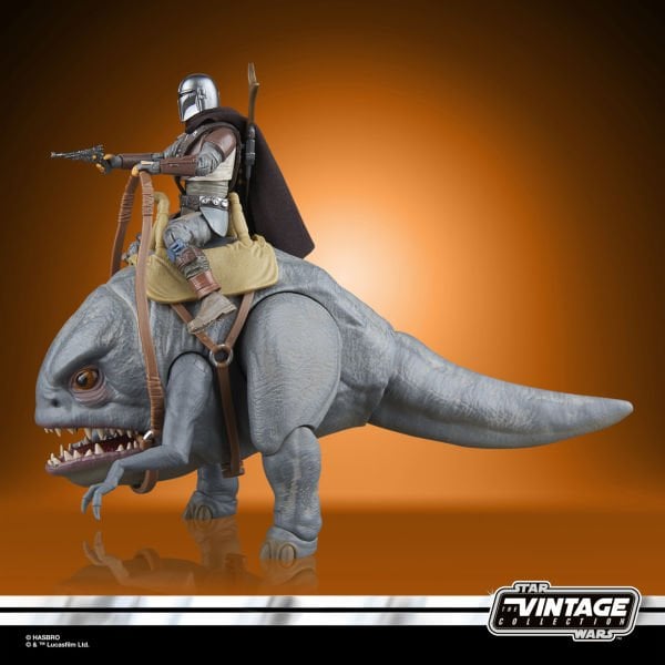 Star Wars Vintage Collection Blurrg & The Mandalorian (The Mandalorian) İkili Figür Seti