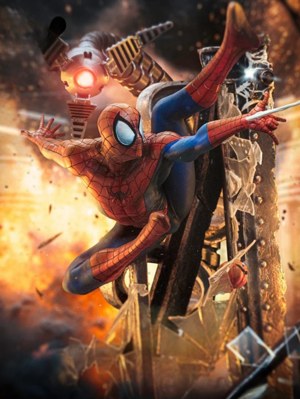 Marvel Comics - Spider-Man (10th Anniversary) 1/10 Art Scale Limited Edition Heykel