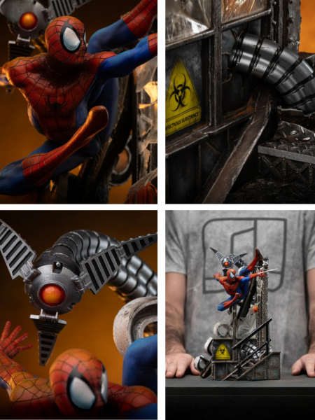 Marvel Comics - Spider-Man (10th Anniversary) 1/10 Art Scale Limited Edition Heykel