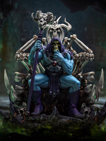 Masters of the Universe - Skeletor on Throne Prime Scale 1/3 Limited Edition Heykel