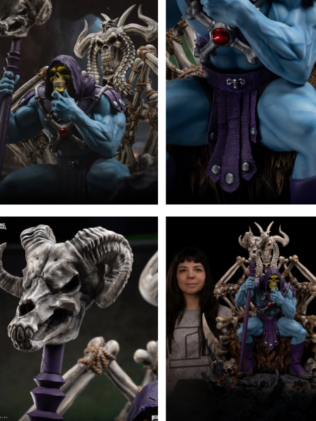Masters of the Universe - Skeletor on Throne Prime Scale 1/3 Limited Edition Heykel