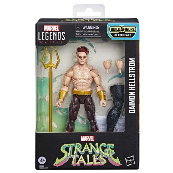 Marvel Legends Strange Tales Daimon Hellstrom Aksiyon Figürü (Blackheart BAF)