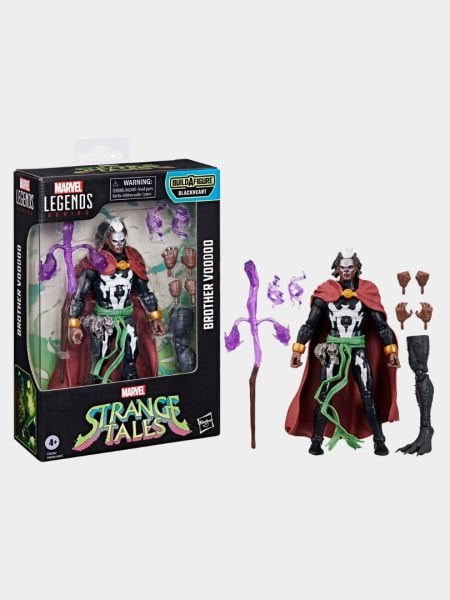 Marvel Legends Strange Tales Brother Voodoo Aksiyon Figürü (Blackheart BAF)