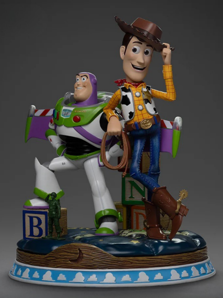 Toy Story - Buzz and Woody Deluxe 1/10 Art Scale Limited Edition Heykel