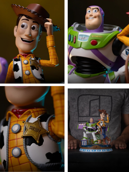 Toy Story - Buzz and Woody Deluxe 1/10 Art Scale Limited Edition Heykel