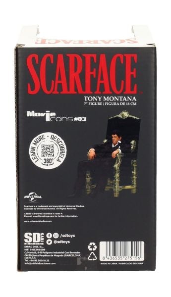 Scarface: Sitting Tony Montana Heykel