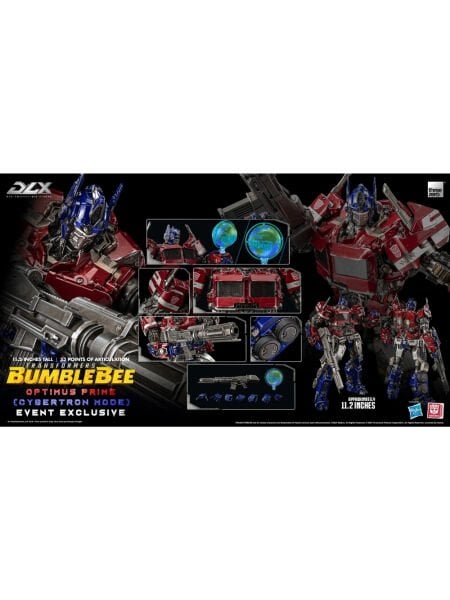 Transformers: Bumblebee - Optimus Prime (Cybertron Mode) DLX Event Exclusive Koleksiyon Figürü