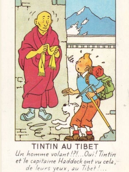 Tintin - Foudre Benie Resin Figür