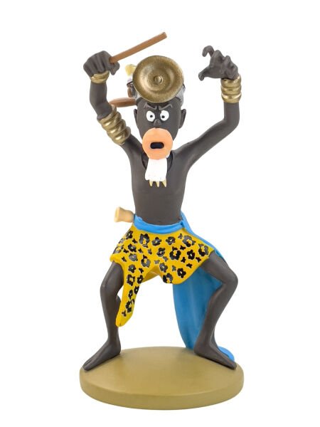 Tintin - Sorcier Muganga Resin Figür