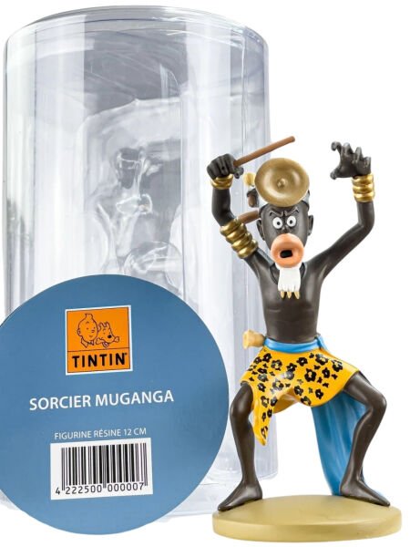 Tintin - Sorcier Muganga Resin Figür