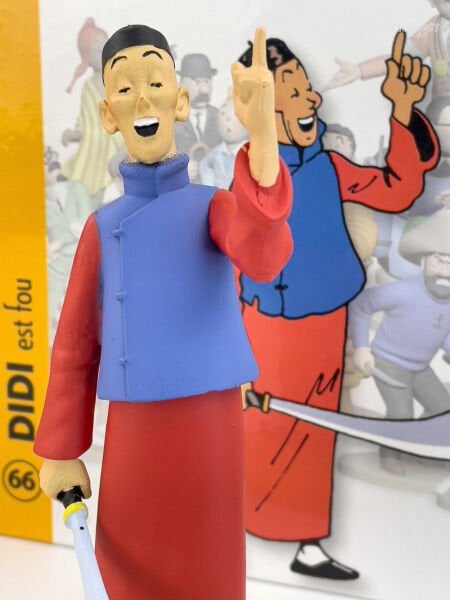Tintin - Didi Est Fou Resin Figür