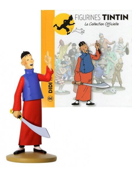 Tintin - Didi Est Fou Resin Figür