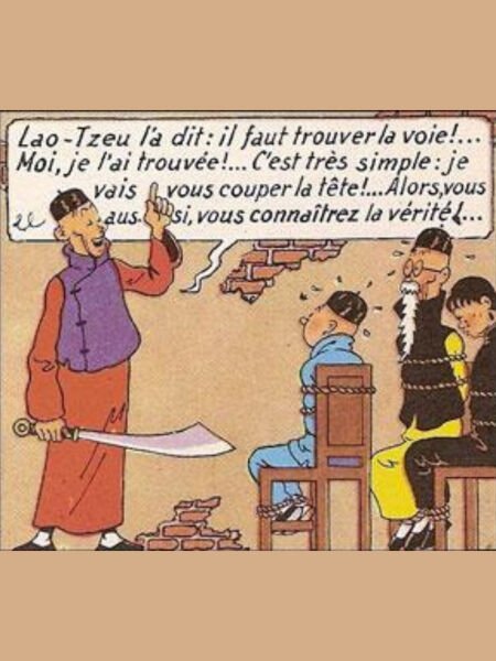 Tintin - Didi Est Fou Resin Figür