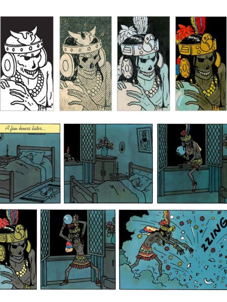 Tintin - Rascar Capac Resin Figür