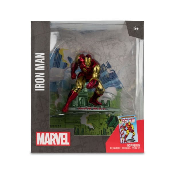 Marvel Comics - Iron Man (The Invincible Iron Man #126) 1/10 Scale Heykel