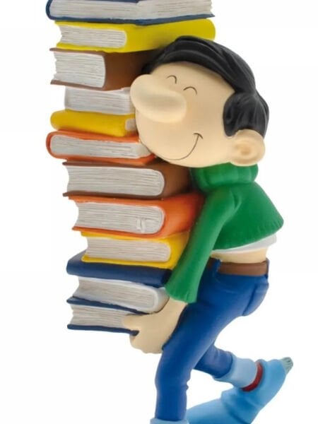 Gaston Lagaffe Pile Of Books (Gaston Portant une Pile de Livres) Heykel