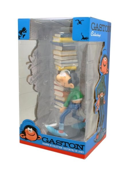 Gaston Lagaffe Pile Of Books (Gaston Portant une Pile de Livres) Heykel