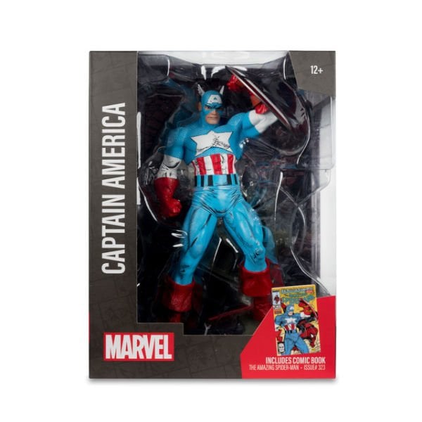 Marvel Comics - Captain America (The Amazing Spider-Man #323) 1/6 Scale Heykel (Çizgi Roman dahil)