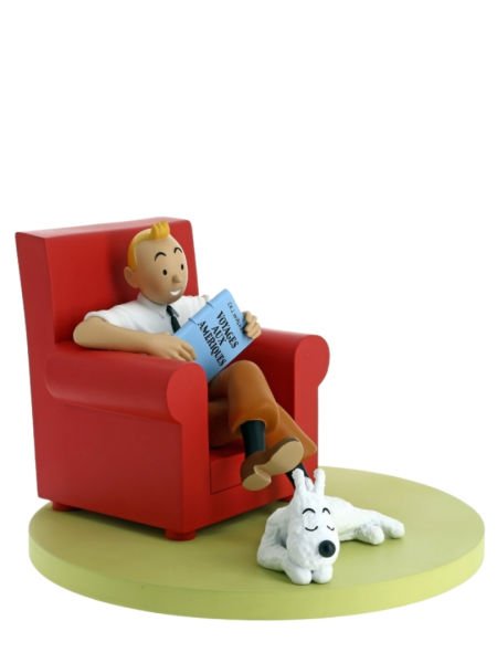 Tintin - Tintin & Milou At Home Heykel