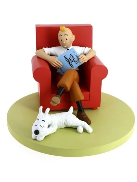 Tintin - Tintin & Milou At Home Heykel