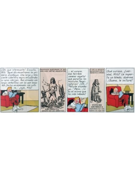 Tintin - Tintin & Milou At Home Heykel