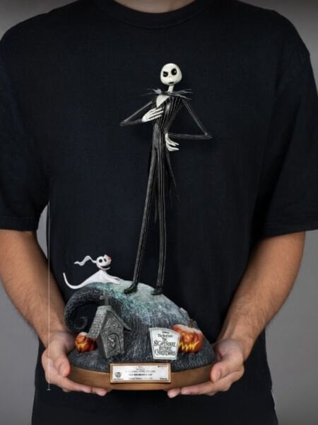 The Nightmare Before Christmas - Jack Skellington & Zero Master Craft Series Limited Edition Heykel