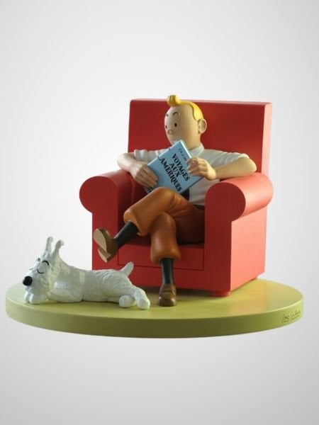 Tintin - Tintin & Milou At Home Heykel