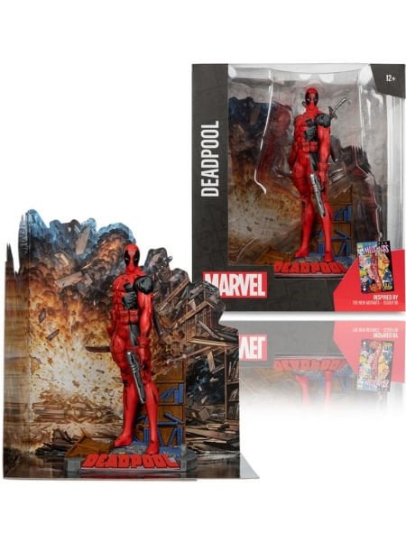 Marvel Comics - Deadpool (New Mutants #98) 1/10 Scale Heykel