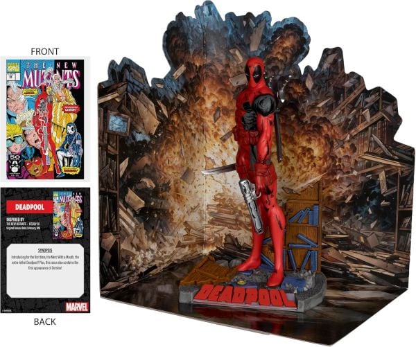 Marvel Comics - Deadpool (New Mutants #98) 1/10 Scale Heykel
