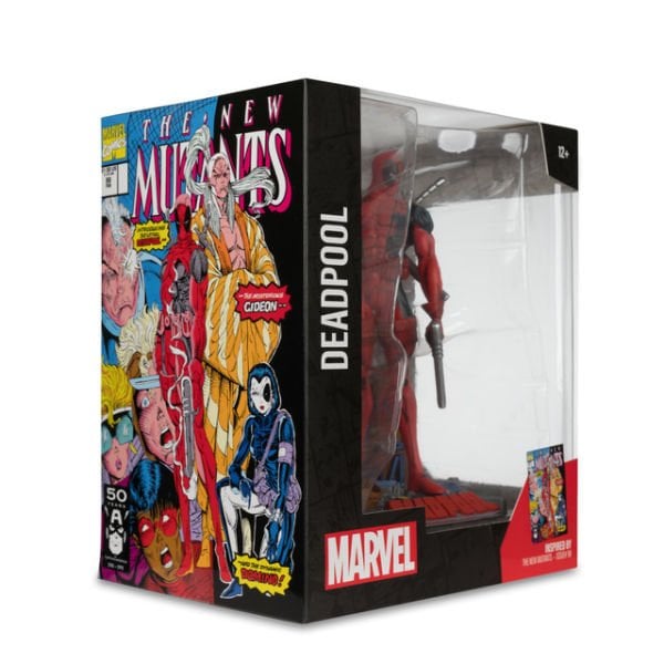Marvel Comics - Deadpool (New Mutants #98) 1/10 Scale Heykel