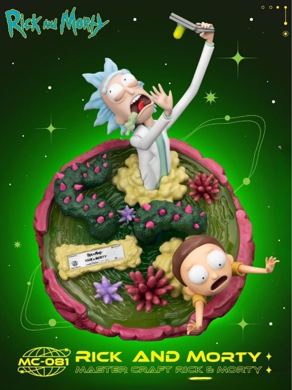 Rick and Morty - Rick and Morty Master Craft Series Limited Edition Heykel