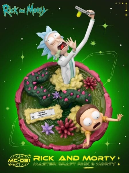 Rick and Morty - Rick and Morty Master Craft Series Limited Edition Heykel