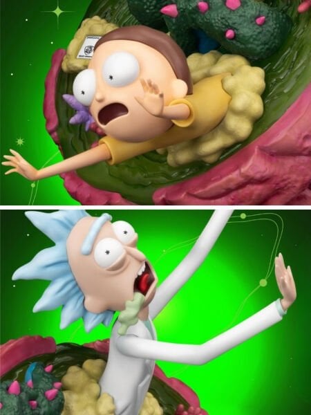 Rick and Morty - Rick and Morty Master Craft Series Limited Edition Heykel